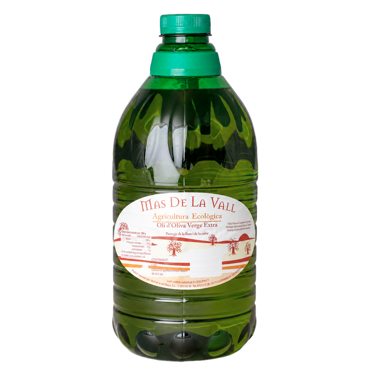 Mas de la Vall - 2L PET - Ecológico